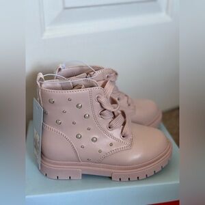 Pink Cat&Jack girls Boots size 9 New